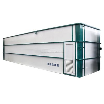 2024 Погребальное оборудование для очистки сточных вод MBR для стабильной эксплуатации и судоходной упаковки