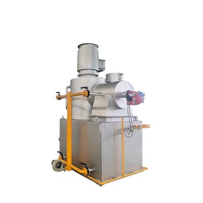 Легкая эксплуатация 750L/H сжигатель для утилизации трупов животных для обработки твердых отходов промышленности
