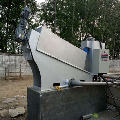 Многодисковое винтовое оборудование для очистки молочных отходов