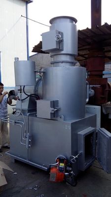 Сжигатель отходов из пластмассовых заводов Оборудование для защиты окружающей среды Мощность 750 л/ч