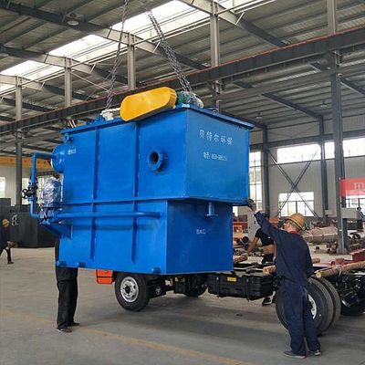 220V / 380V Растворенный воздушный флотирующий стальной септической системы DAF резервуар для очистки сточных вод