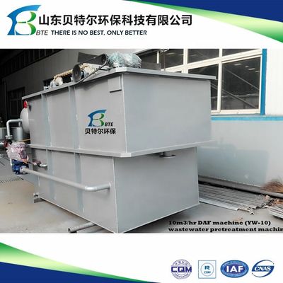 Небольшое подразделение DAF для очистных сооружений с масляными отходами 5-10 м3/час 304 из нержавеющей стали