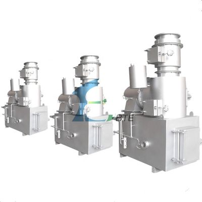Полное удаление отходов 380v/220v Бытовой сжигатель с двумя камерами сгорания