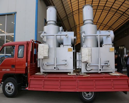 Плазменный газификационный сжигатель отходов из углеродистой стали с теплостойкими кирпичами